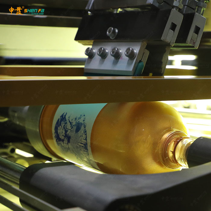 6 Color Screen Printing And Hot Stamping Machine All In One 50pcs / Min