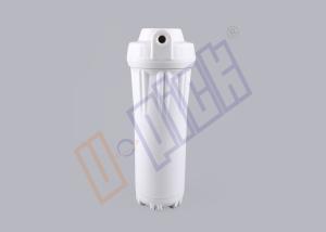 China Food Grade 10 Inch PP Filter Housing / White Water Filter Cartridge Housing wholesale