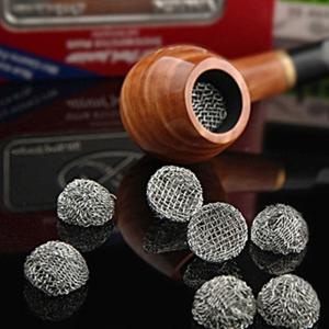 China Tobacco Smoking Pipe Metal Filter Screen Steel Mesh Rimmed Dome Bong Shake wholesale