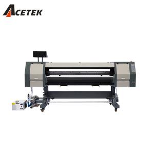 China 1800mm UV Hybrid Printer , 6 Feet UV Glass Printing Machine wholesale
