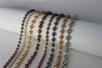 Sparkling Stainless Steel Ball Chain Curtain Bead Curtain For Shower Room