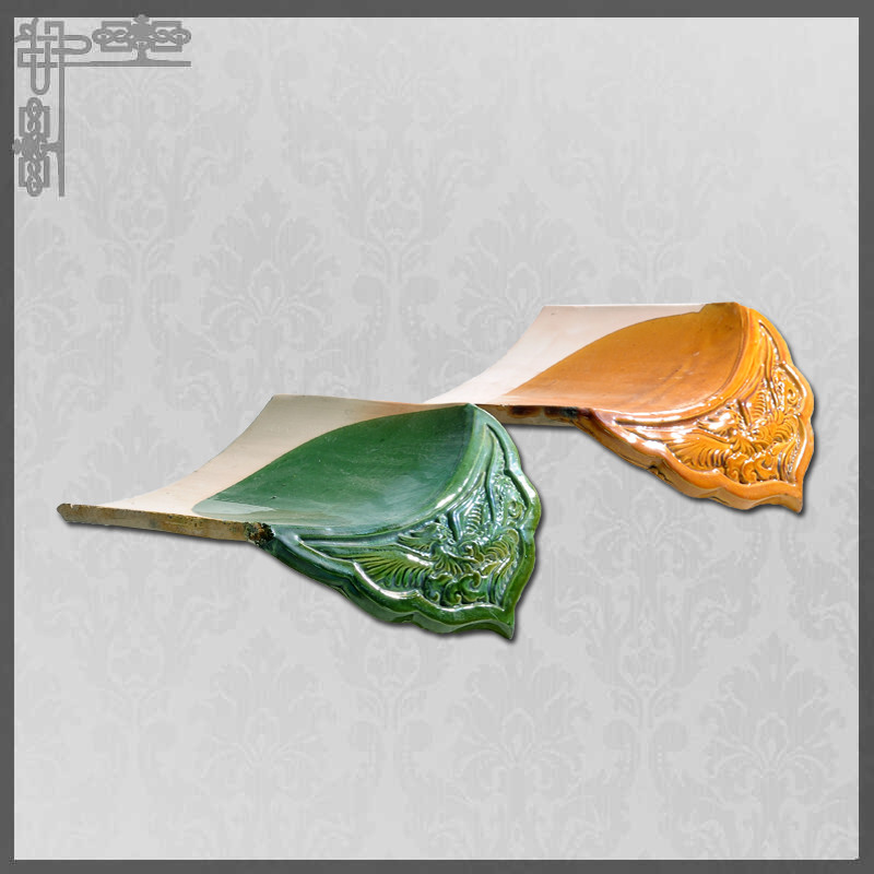 Asian glazed roof tiles Chinese gazebo traditional ceramic