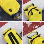 Ins fashion sports new ins color nameplate backpacks student bags handbags