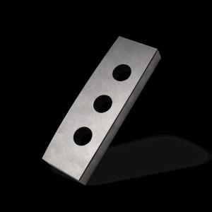 China Rectangular Metal Chopping Knives 30 Degree Cutting Edge Angle wholesale