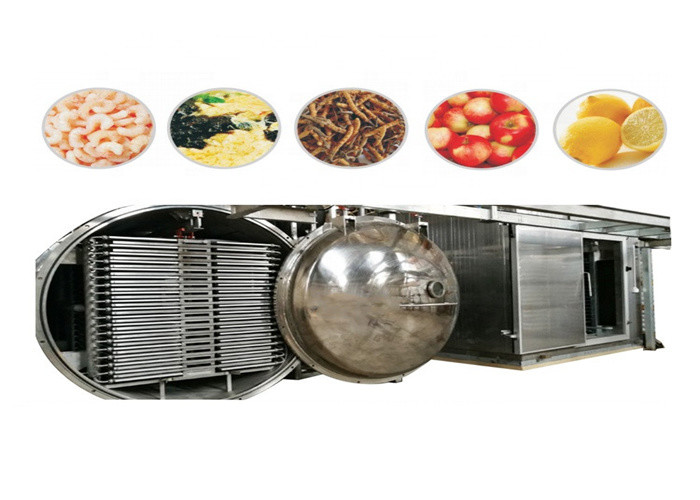ISO9001 4-12Layers Vacuum Freeze Drying Equipment Meat Dryer Machine