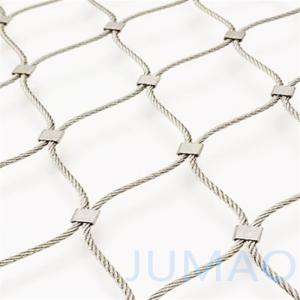 China Animal Fence 316 Stainless Steel Cable Mesh Wire Rope Netting wholesale