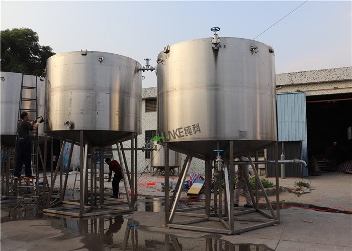 Steam Heating Or Water Cooling Tank / Fermentation Tank Buffer Tank