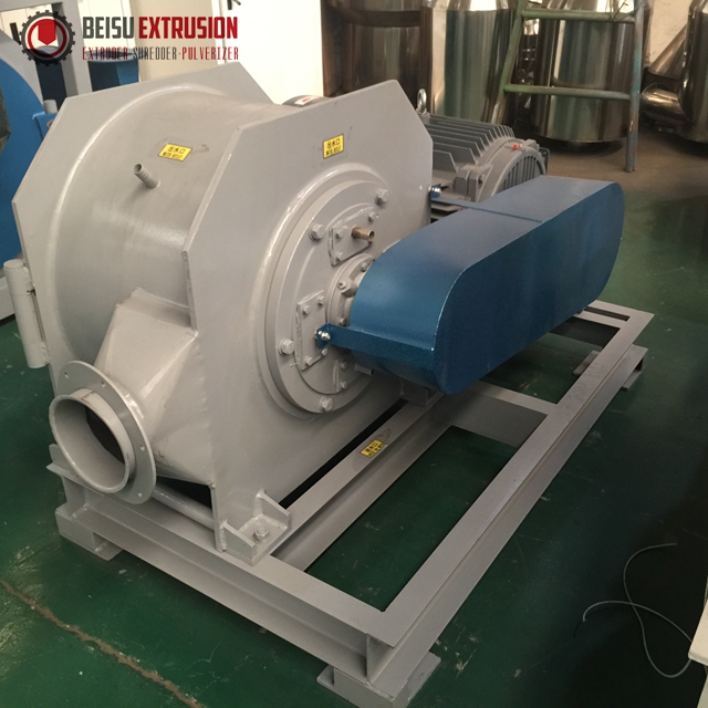 2900rpm 45kw Pvc Pulverizer Machine For Pipe / Film / Ceiling Borad