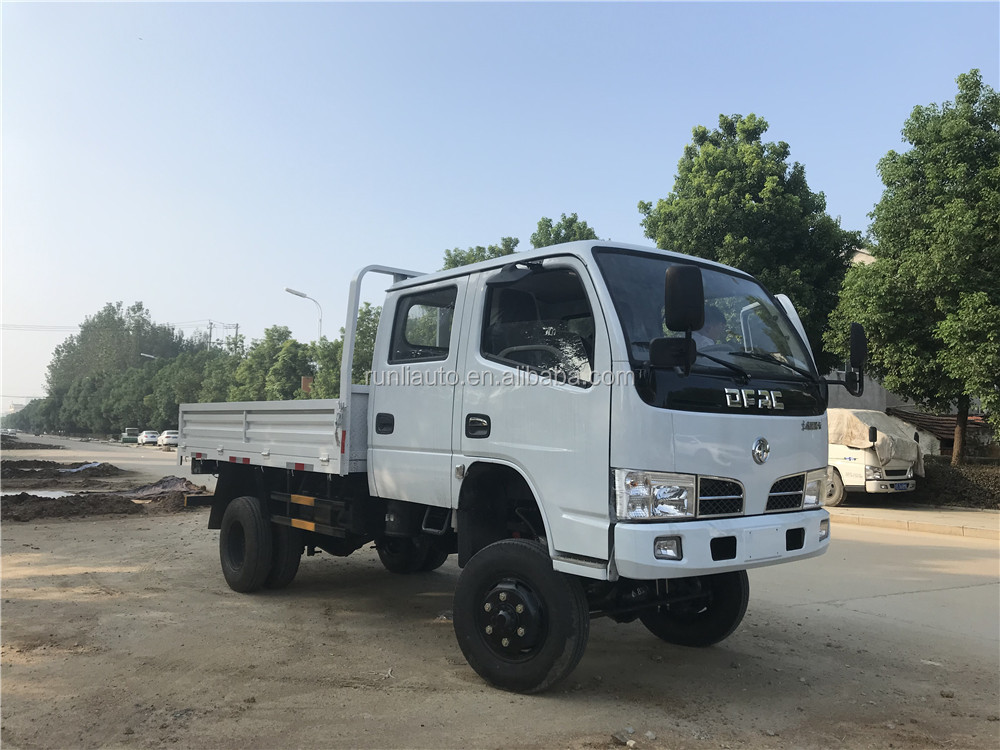 Promotion DFAC 5 Tons Double Cabin 4x4 Cargo Truck