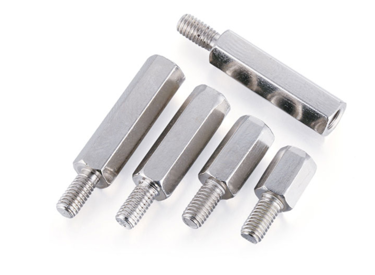 Stainless Steel Tubular Rivet Male - Female Threaded Hex Standoffs Steel Connection Rivet Screw