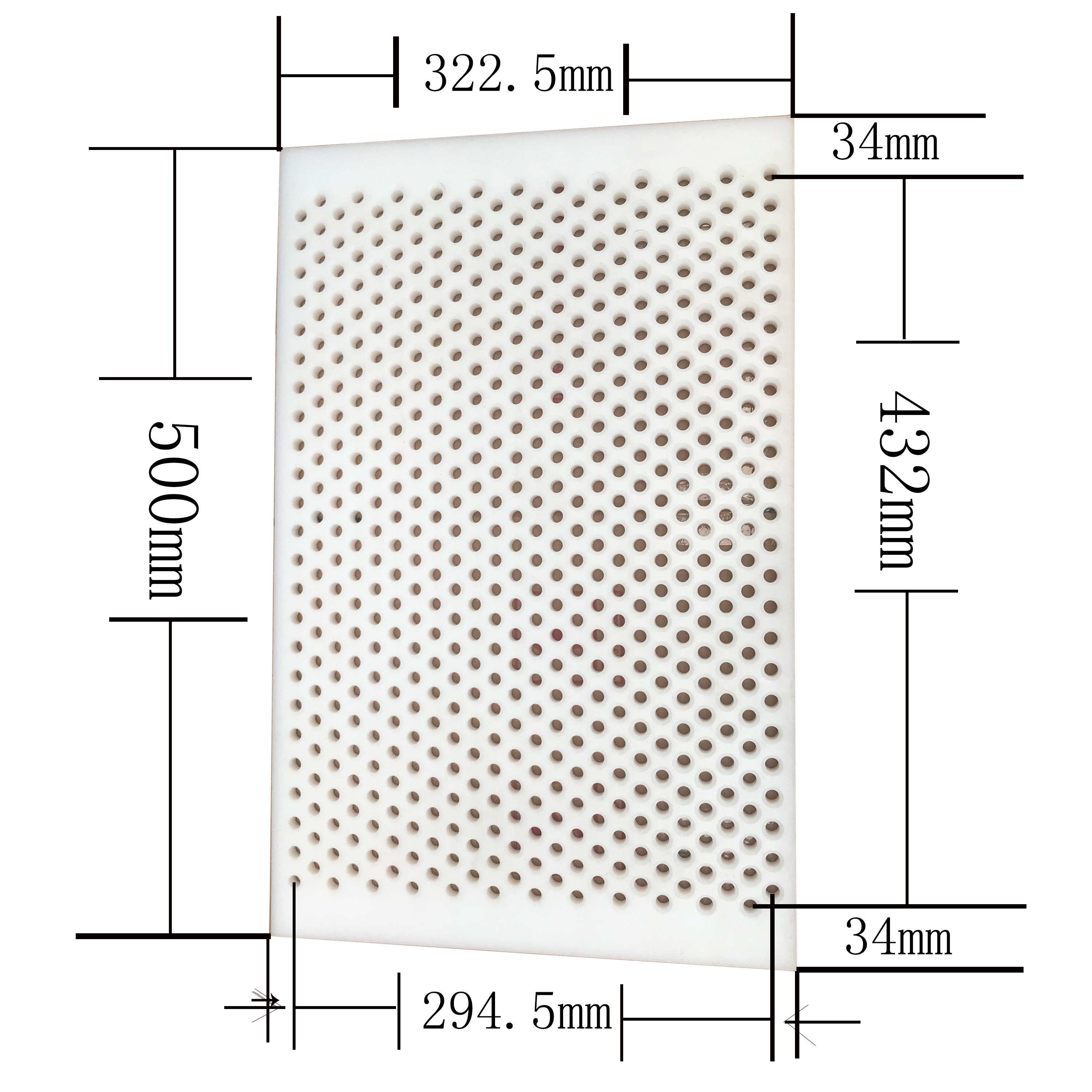 Textile Machinery Parts Jacquard Loom Parts Guiding Board For Textile Machinery Accessories
