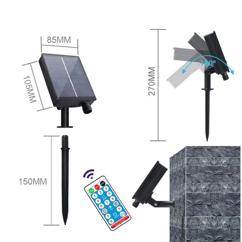 Multi Scene Practical Solar LED Strip Lights , Indoor Waterproof RGB LED Strip