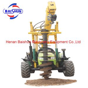 China Best selling Of Pit Hydraulic Digging Electric Pole Machine wholesale