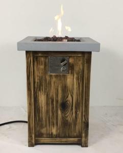 China Factory price garden real flame LPG NPG propane outdoor ggas fireplace direct vent fire pit bowls wholesale
