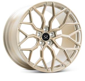 China 20&quot; 1 Piece Forged Wheels For BMW X5 X6 Gun Metal Machined 20 Inch Alloy wholesale