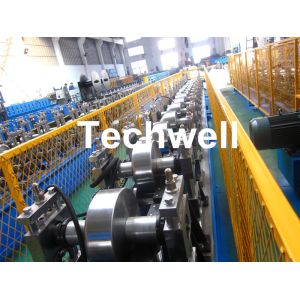 0.4mm PPGI Aluminum Gutter Rolling Machine Machine Seamless