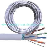 Green 4 Pair 23Awg Outdoor Cat6 Ethernet Cable Cat6 Crossover Cable