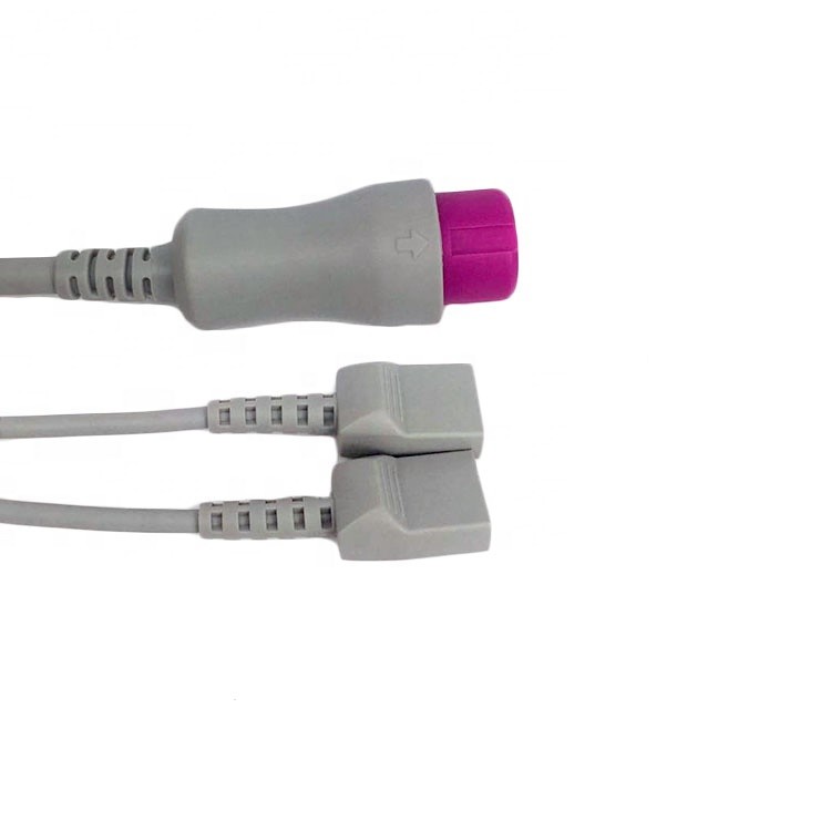 Double Channel IBP Adapter Cable Compatible For Mindray Picco monitor