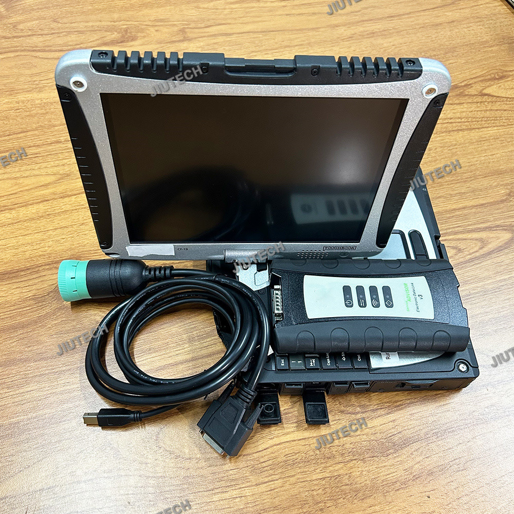 Agricultural Tractor and CF19 Laptop V5.3 AG CF EDL V3 Electronic Data Link Advisor Construction equipment Diagnostic