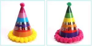 China Party decorated hat, children's festive hat wholesale