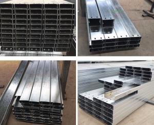 China C140 SS400 Galvanized C Profile SGS Cold Rolled Steel Profiles Roof Structure wholesale