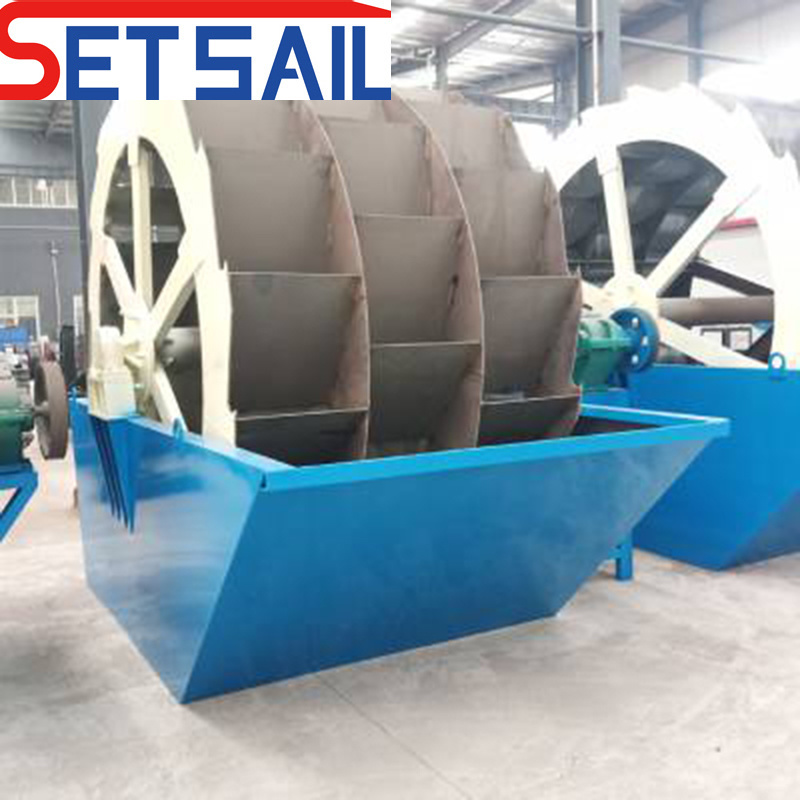 Electric Power Wheel Sand Washing Machine for Sale