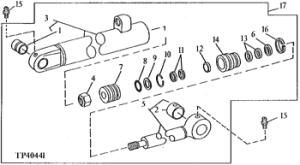 China AH151380 Seal Deere parts 570, 300D, 410D, 210C, 315C, 410E, 410C, 210LE, 315CH, 410G, 482C, 310C, 485E, 310E, 310G, 570B wholesale