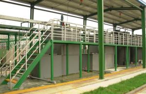 China 2.4m Domestic Sewage Treatment Plant Systems Aeration Tank In Sewage Treatment Plant wholesale