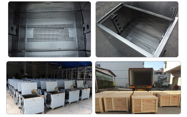 Chunrain CR-667L 6000W Kitchen Duct Cleaning Equipment Soaking Tank For Cleaning Baking Rack