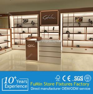 China OEM corrugated shoe display rack wholesale