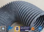 260℃ 150MM PVC Coated Fiberglass Flexible Air Ducting Fabric Fire Resistant