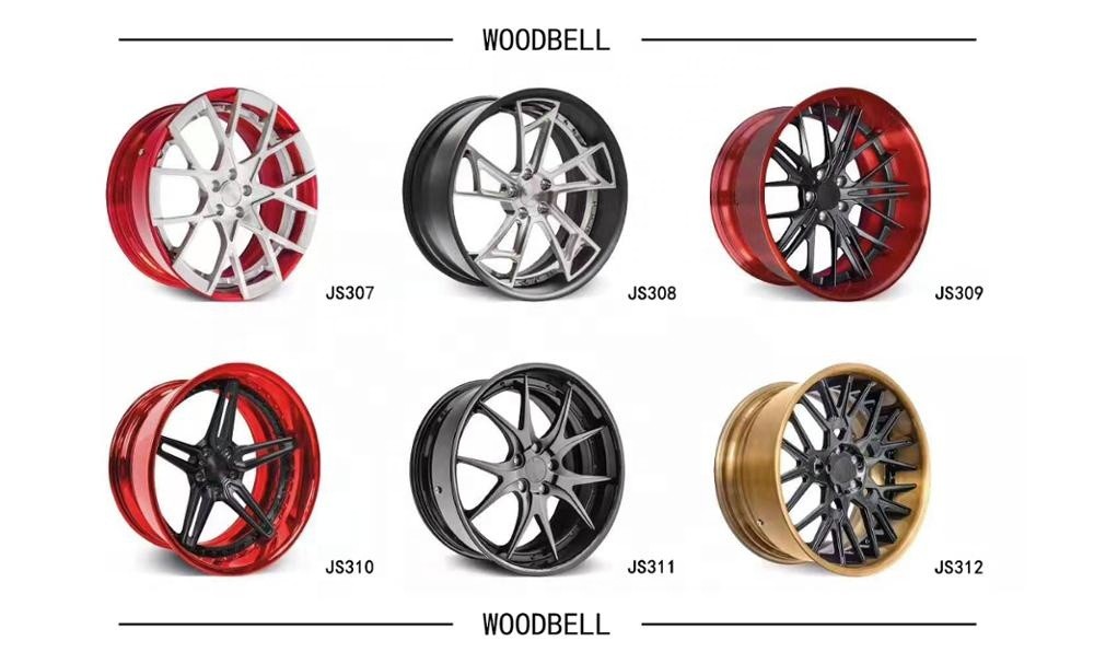 18 19 20 21 aviation aluminum 6061 double biplate forging custom car wheel pcd5x114.3 forged car wheel