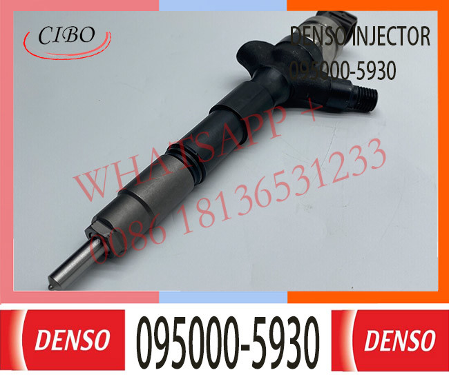 095000-5930 Common Rail Diesel Fuel Injector 23670-09060 For TOYOTA HILUX 2KD-FTV Engine