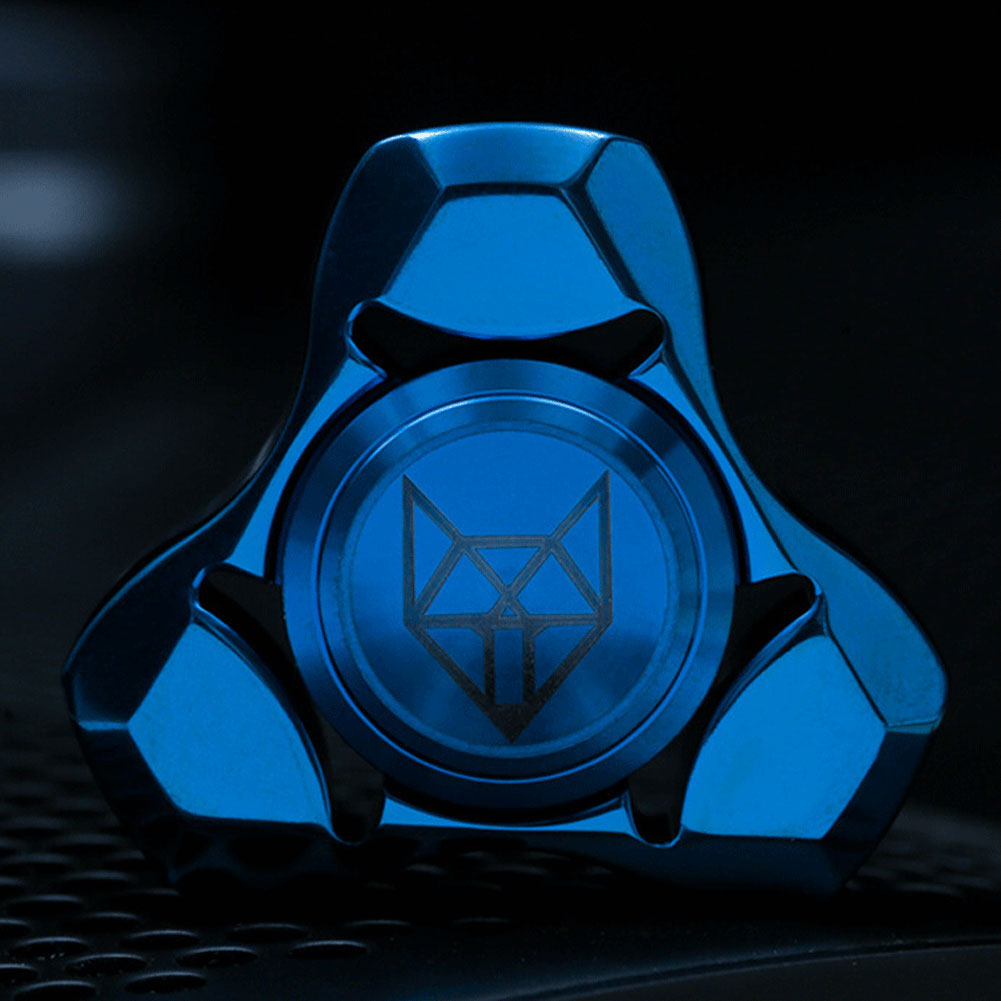 Pressure Relief Metal Fidget Spinner Bearing 2-4 Min Spin Time Ideal for Meditation and Focus