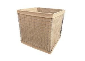 China Standard Site Security Military Hesco Barriers 3''X 3'' Square Hole Shape wholesale