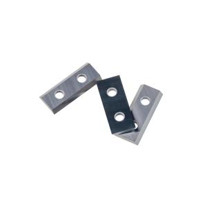 China Rectangular Woodworking K30 K40 Carbide Reversible Knives Two Holes wholesale
