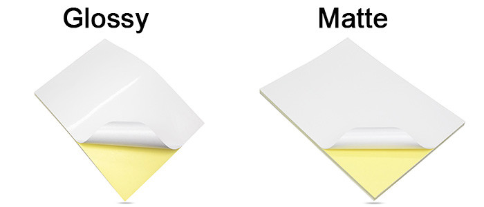 Glossy Matte Adhesive A4 Sticker Shipping Label Paper