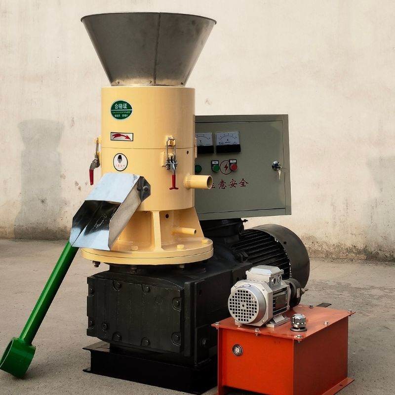 500kg/H Wood Pellet Machine Biomass With CE Adjustable 6-12mm