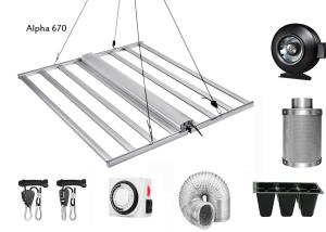 China Dimmable 2.7umol/J 660nm White Led Grow Light wholesale