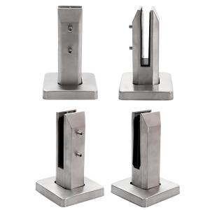 China Durable 304 Glass Spigots For Glass Railing Glass Fence wholesale