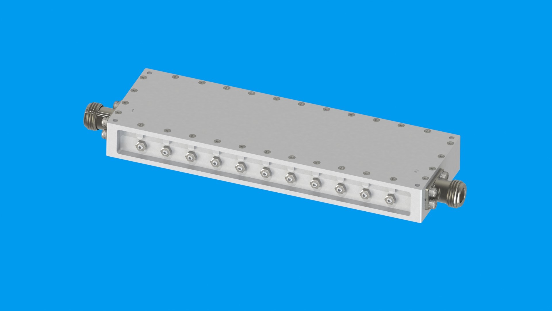 JT-QTF-1501-KFD Customized Bandpass Filter with 50Ω Impedance and N-KFD Interface
