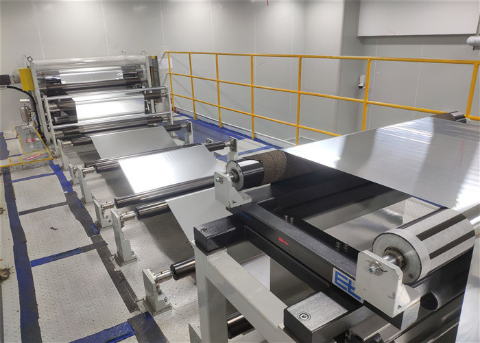 PET High Accuracy 1400mm Web Coating Machine , Electrode Coating Machine