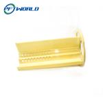Injection Molding Parts, Customized ABS Accessories, Yellow Parts
