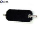 Spiral Industrial Roller Brushes Bristle Galvanized Metal Easy Install Soft