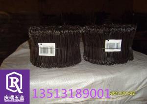 China BWG8 16 Gauge 6&quot; 8&quot; 12&quot; 1000pcs Black Annealed Tie Wire wholesale