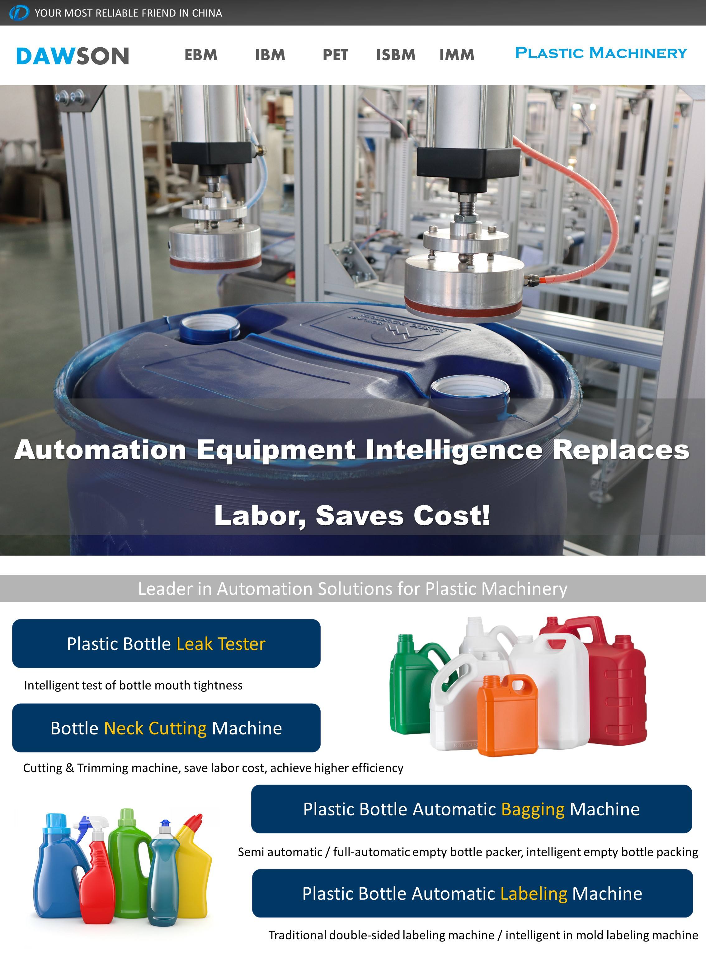 4 Head Automatic Equipment Plastic bottle jerrycan Injection Oil Bottles Molding Leak Tester Machine