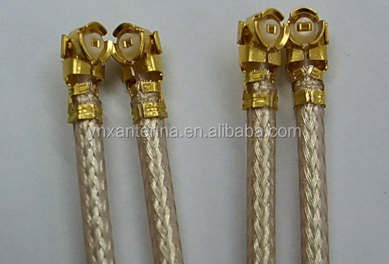 Insertion Loss 0.6DB RF Coaxial Cable Connector RG174 RG316 RG178 with RP-SMA Male to RP-SMA Female
