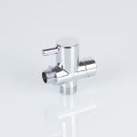 Copper Chromed Water Flow 13mm 10°C T Angle Valve