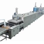 SIEMENS Motor 1200mm Food Bakery Equipment / Pita Bread Tunnel Oven