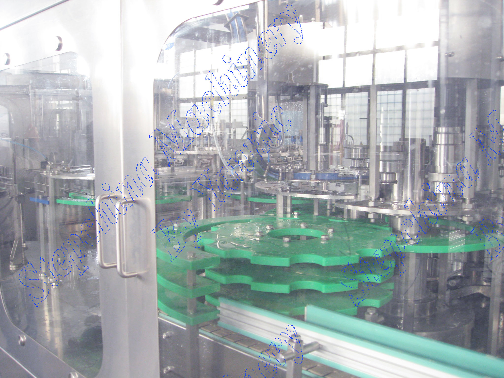 Durable Mineral Water Filling Machine / Industrial Bottle Filling Machine